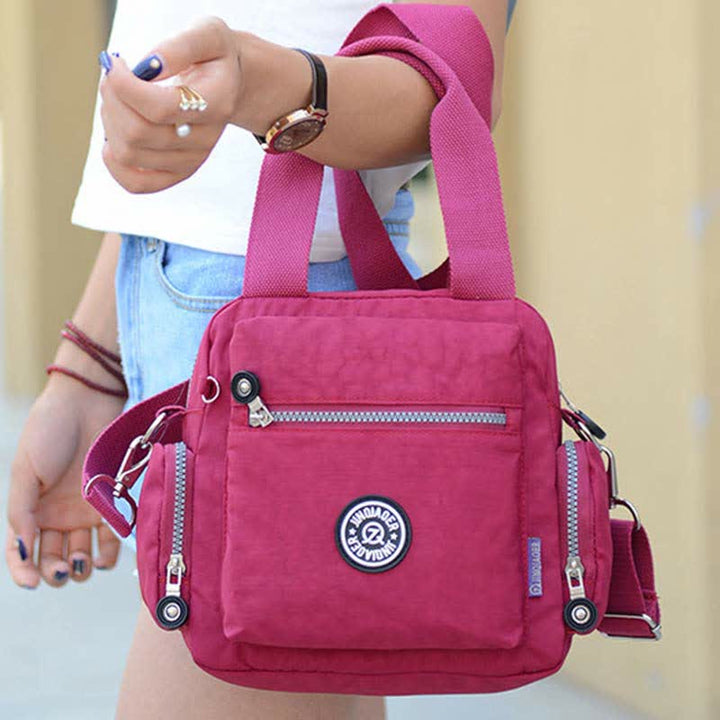 Damen Handtasche Crossbody Schwerelosigkeit Große Kapazität Casual Nylon Schultertasche