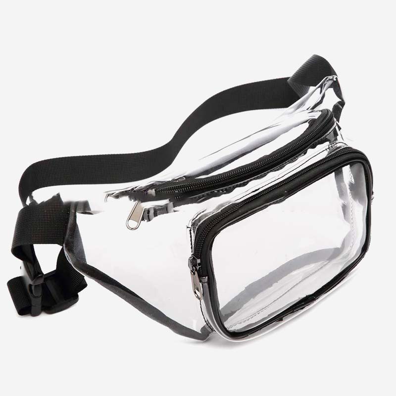 Große, wasserdichte, transparente, süße Gürteltasche