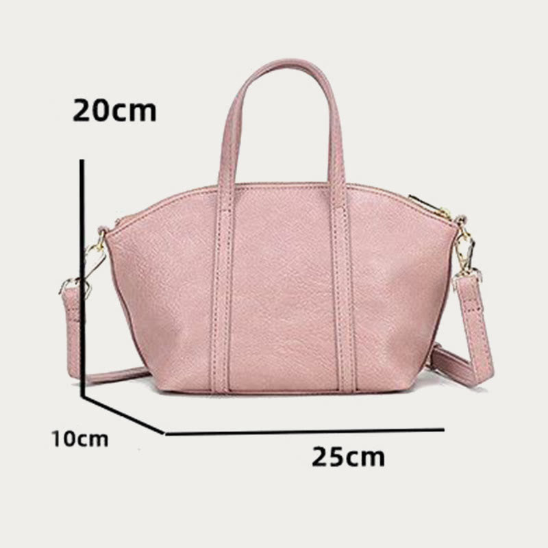 Kleine Hobo-Handtasche aus weichem Leder, modische Umhängetasche