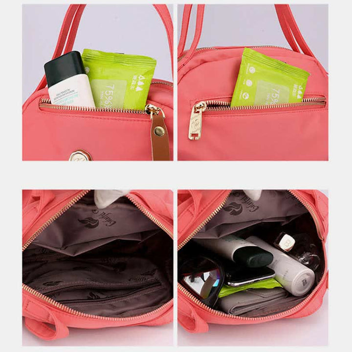 Kleine Umhängetasche aus Nylon, leicht, wasserdicht, Schulterhandtasche für Damen und Mädchen