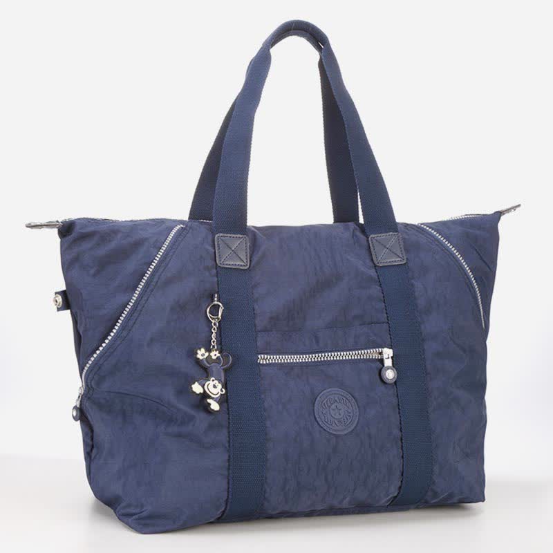 Große Nylon-Handtasche für Damen, leicht, zum Tragen über die Schulter