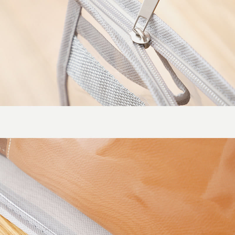 Aufbewahrungstasche für Zuhause, staubdichte, sichtbare, feuchtigkeitsdichte PVC-Schutztasche