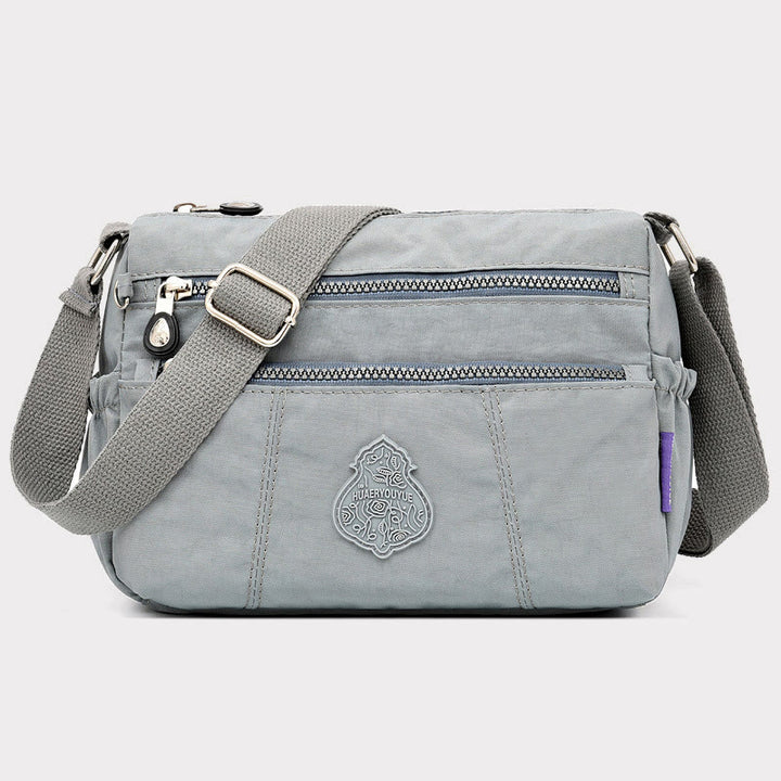 Umhängetasche für Damen, urban, lässig, zum Einkaufen, Nylontuch, Muttertasche