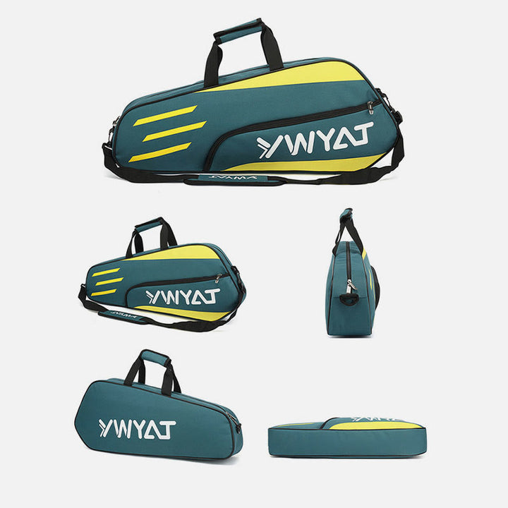 Badminton-Schlägertasche für Teenager, wasserdicht, Nylon, verdickter Schulterrucksack