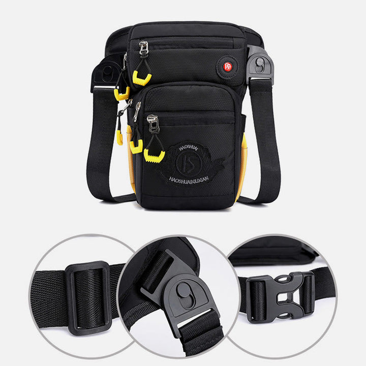 Anti-Diebstahl-Gürteltasche Outdoor Tactical Men Nylon Beintasche