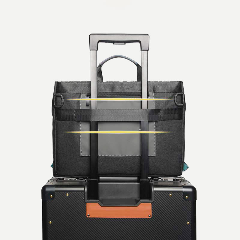 Umhängetasche für Herren, minimalistischer Oxford-Laptop-Rucksack mit großer Kapazität
