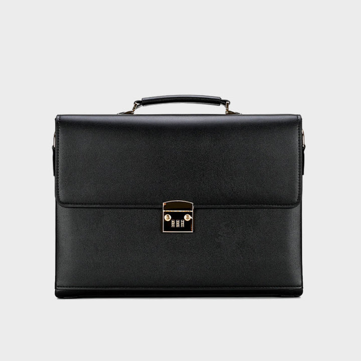 Messenger Bag für Herren, groß, Vintage, mit Schloss, Aktentasche