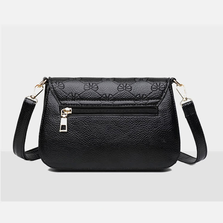Kleine Umhängetaschen für Frauen Leder Schulter Geldbörsen PU Casual Handtasche