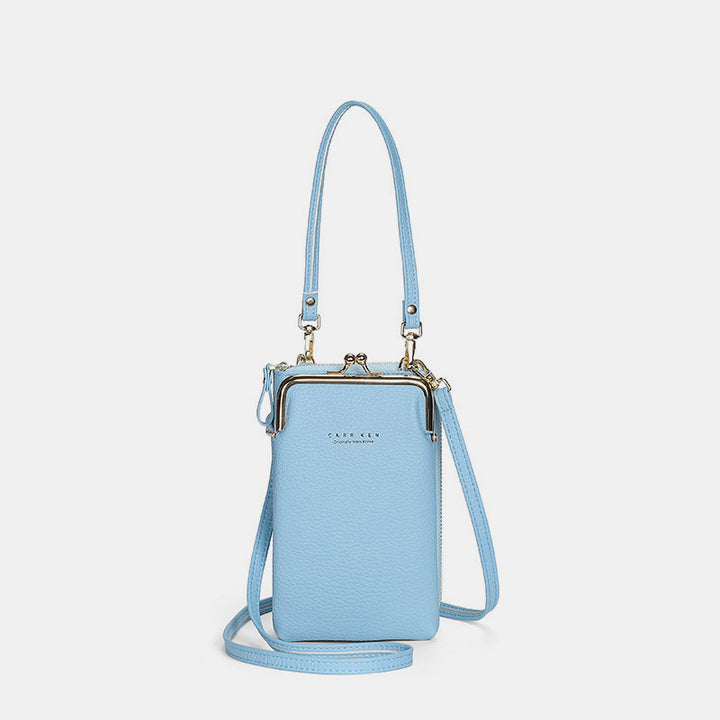 Multifunktionale Kiss-Lock Crossbody-Telefontasche