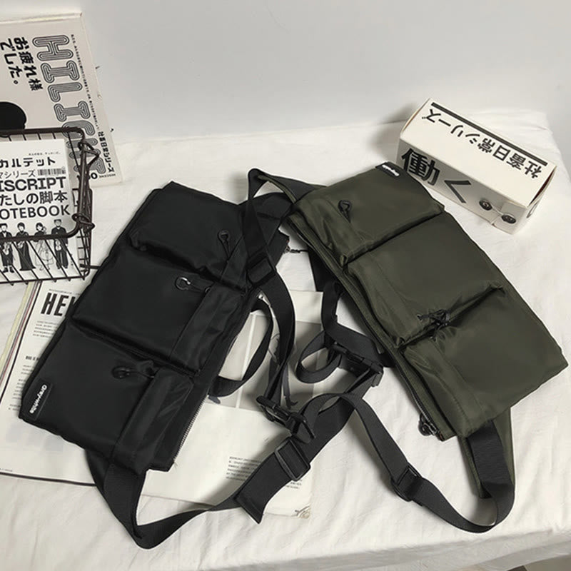 Gürteltasche für Herren, Sport, große Kapazität, Freizeit-Umhängetasche