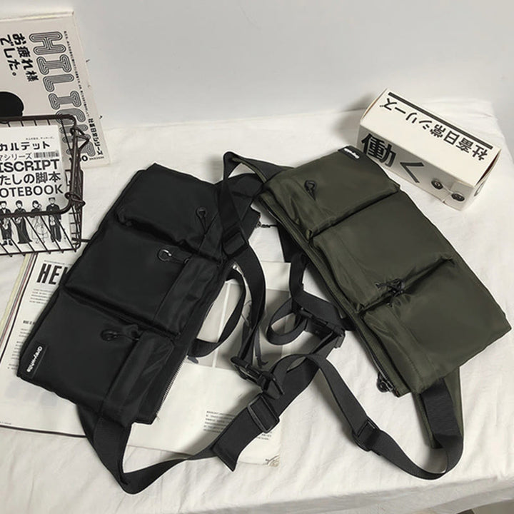 Gürteltasche für Herren, Sport, große Kapazität, Freizeit-Umhängetasche