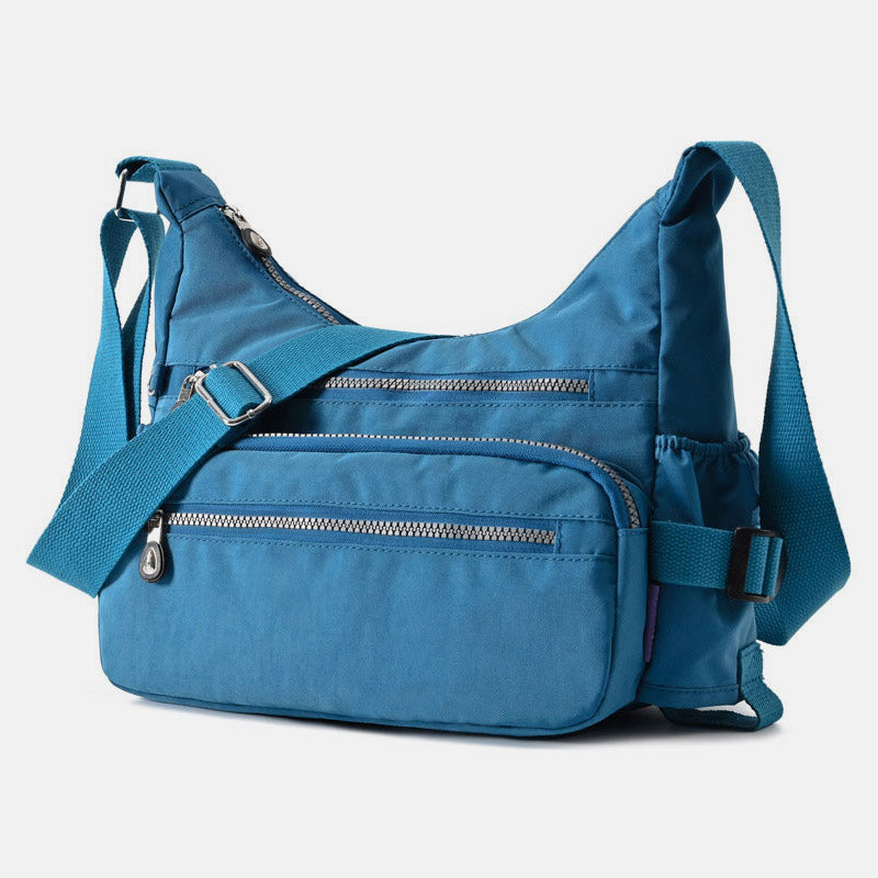 Wasserdichte Umhängetasche für Damen, lässige Nylon-Geldbörse, Handtasche, Umhängetasche