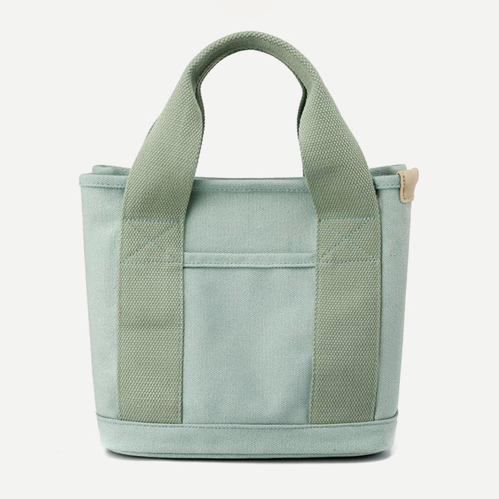 Handtasche mit mehreren Taschen für Damen, lässige Tragetasche aus Canvas, Geldbörse für den täglichen Gebrauch