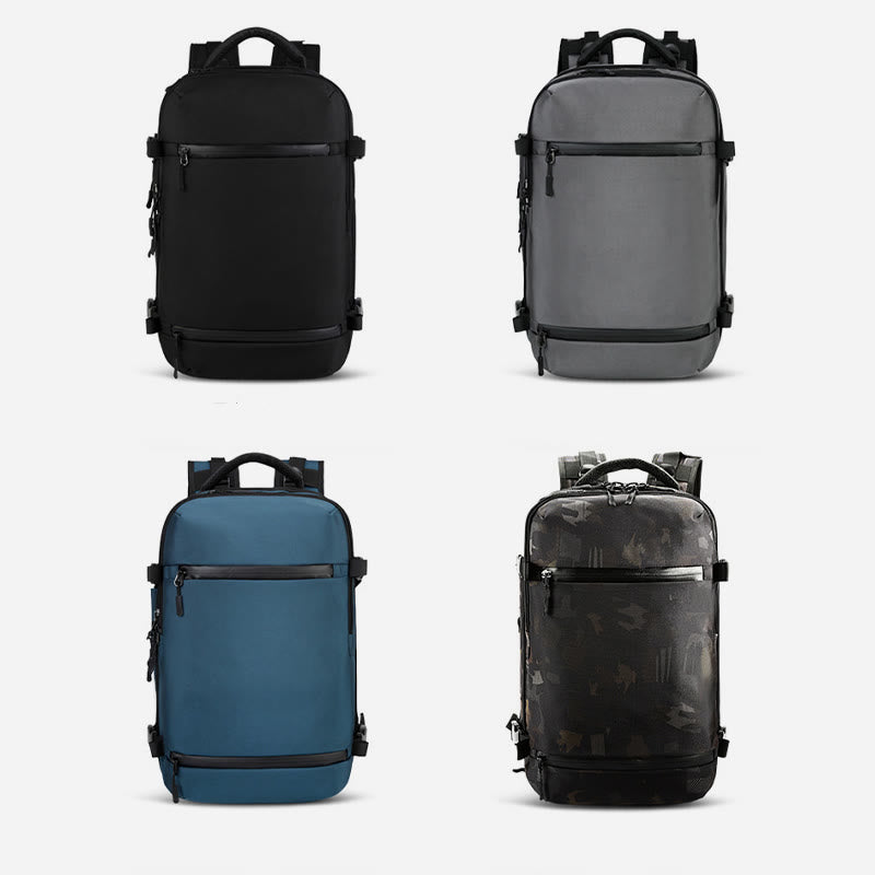 Business-Rucksack für Herren, multifunktionaler kurzer Reise-Laptop-Tagesrucksack