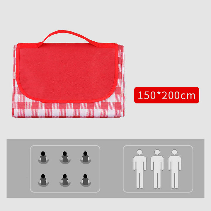 Picknickmatte für Urlaub, Reisen, Camping, sanddichte, weiche Matte
