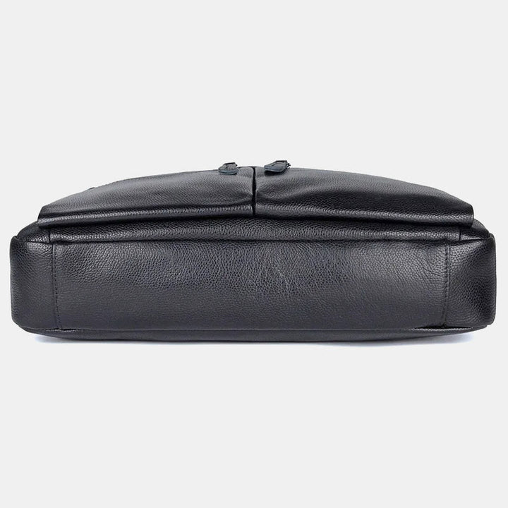 Business Aktentasche Messenger Bag für Herren aus echtem Leder Laptoptasche