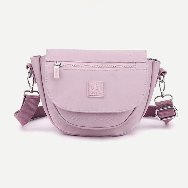 Wasserdichte Nylon Sattel Tasche Kleine Crossbody Schulter Sling Geldbörse