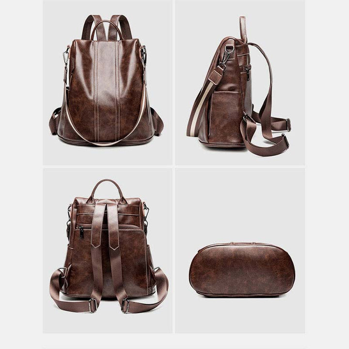Diebstahlsicherer multifunktionaler Retro-Rucksack