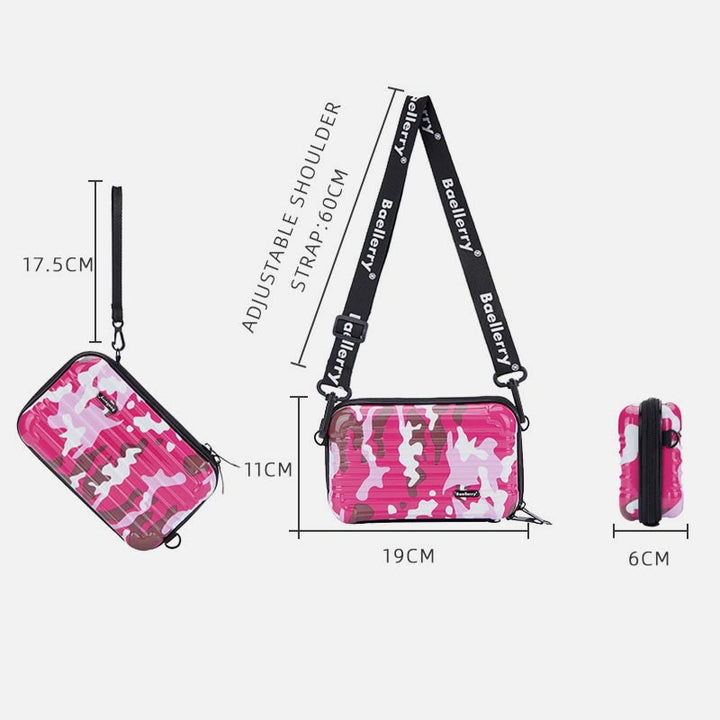 Handytasche mit Camouflage-Muster für Ausflüge, Umhängetasche, Make-up-Tasche