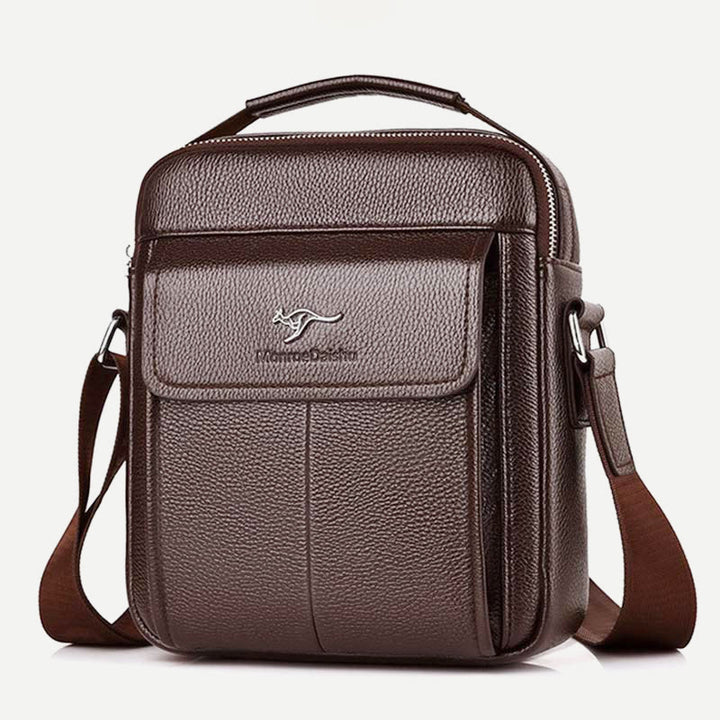 Kuriertasche für Herren, großes Fassungsvermögen, Umhängetasche für Geschäftsreisen