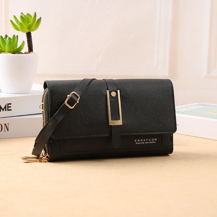 Handytasche für Damen, einfarbig, große Kapazität, Gewicht