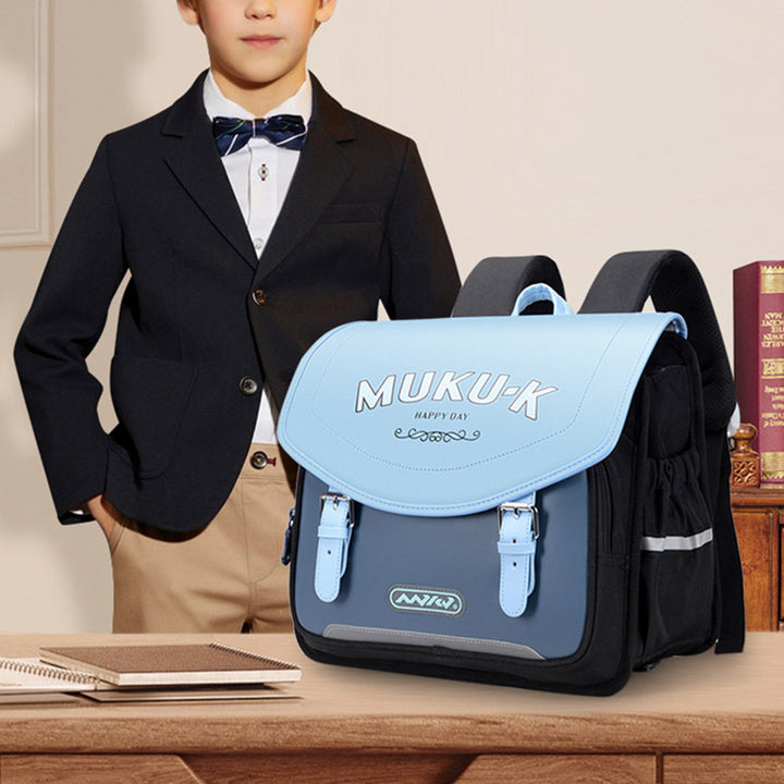 Kinderrucksack für Mädchen und Jungen, robust, atmungsaktiv, mit Reflektorstreifen