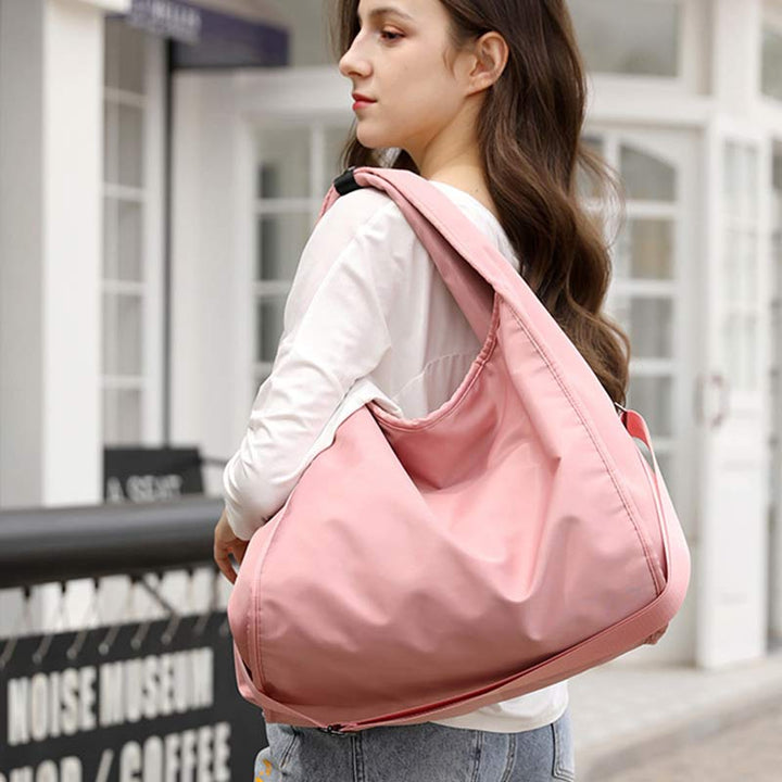 Damen Umhängetasche mit Henkel, große Kapazität, leichte Hobo-Handtasche, Tote, Umhängetasche