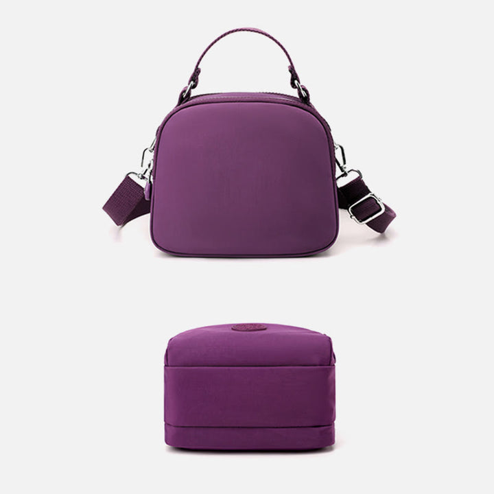 Leichte, wasserabweisende Handtasche für Damen mit mehreren Taschen