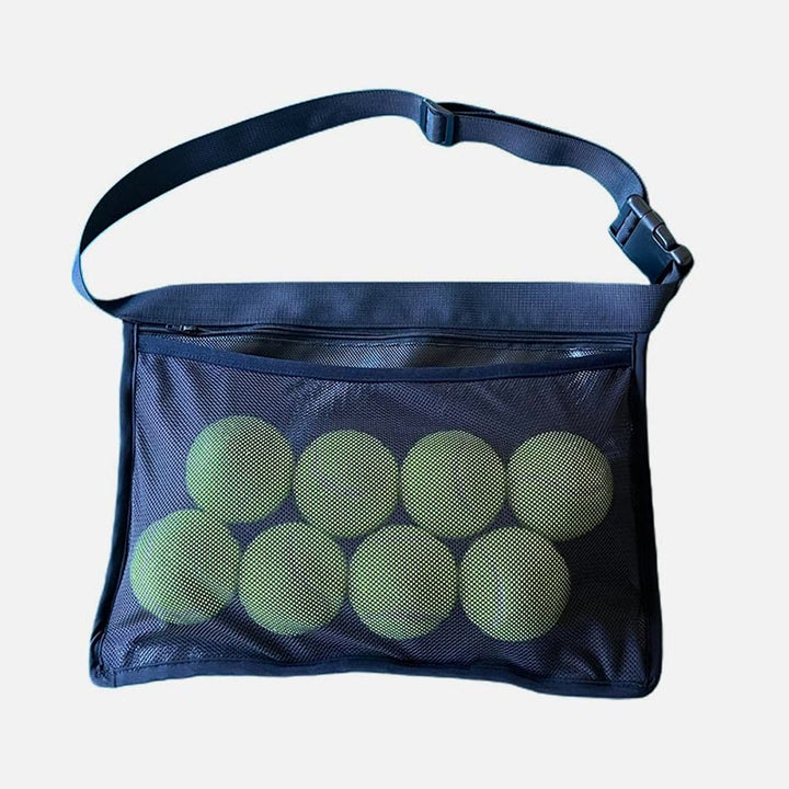 Tennisball-Netztasche für Teenager, verstellbare Gürteltasche zur Aufbewahrung