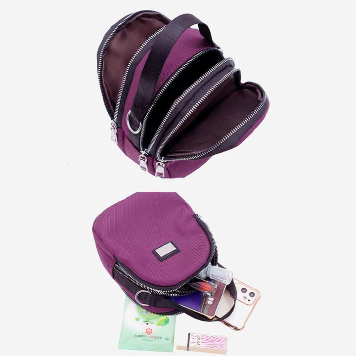 Leichte kleine Umhängetaschen, Schultertasche für Frauen, Telefon-Geldbörse mit mehreren Taschen