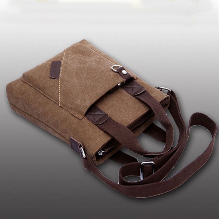 Große Handtasche aus Canvas mit großem Fassungsvermögen, Umhängetasche