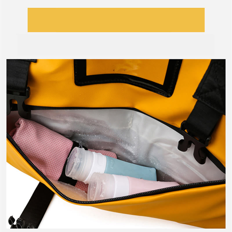 Seesack für Outdoor-Reisen, Trocken-Nass-Trennung, tragbare Sporttasche