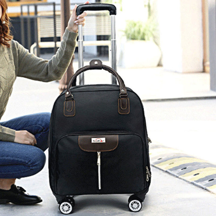 Pull Rod Reisekoffer Unisex Große wasserdichte Reisetasche