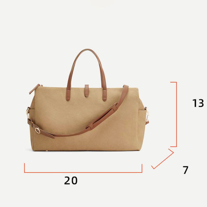 Tragetasche für Damen, lässig, große Kapazität, Handtasche mit Schultergurt