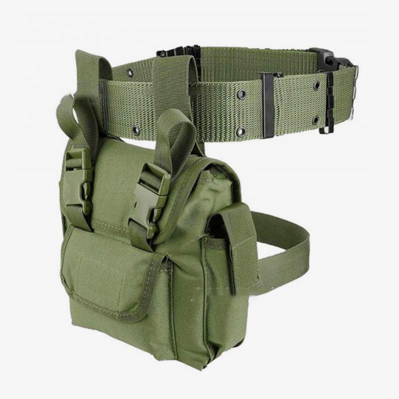 Militärische taktische Beintasche für Männer, Drop-Leg-Tasche für Sport und Wandern