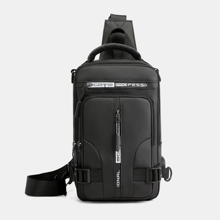 Sling-Brusttasche für Herren, lässiger Tagesrucksack mit Umhängegurt