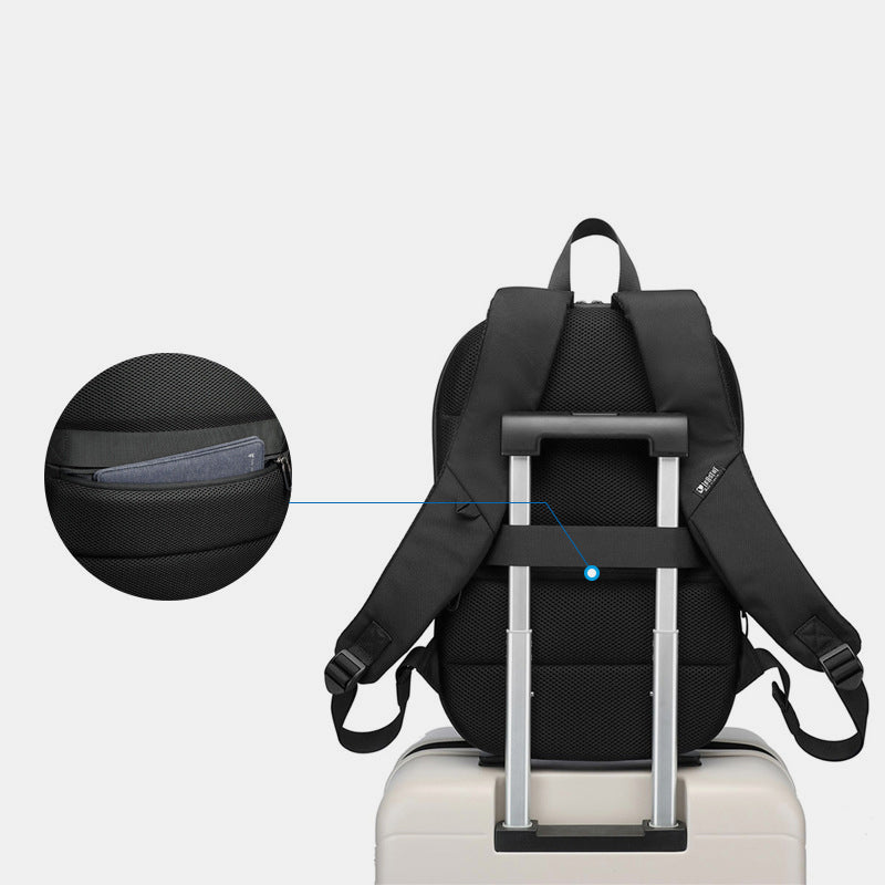 Leichter, erweiterbarer Laptop-Rucksack mit Anti-Thefi-Funktion für Geschäftsreisen