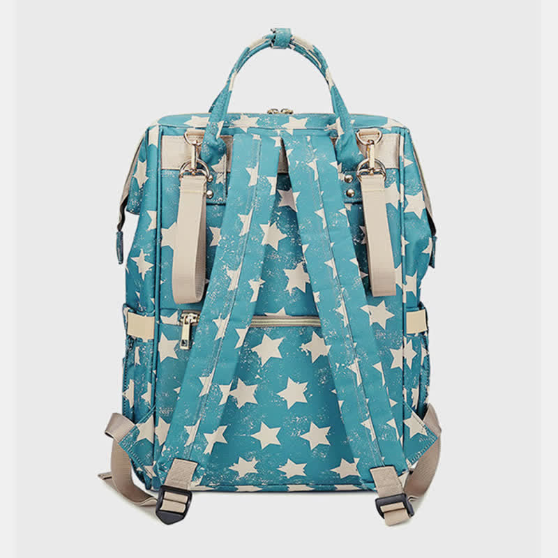 Wickeltasche Rucksack Multifunktions Wasserdicht Stilvoller Babyrucksack Mamatasche