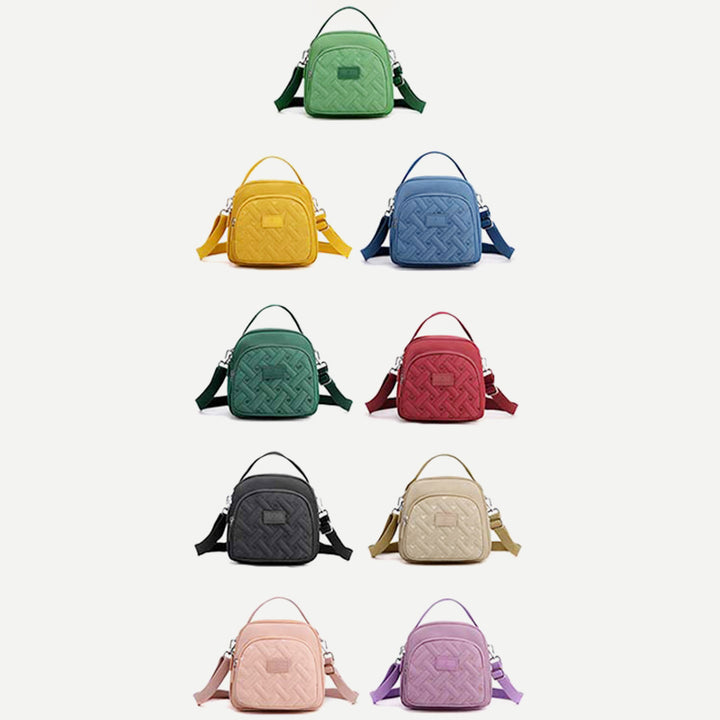 Funktionelle Damen-Geldbörse, leichter, geräumiger Umhängetasche aus Nylon, Mini-Rucksack