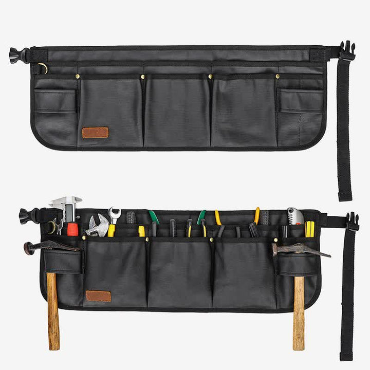 Werkzeuggürteltasche mit mehreren Steckplätzen, wasserdichte Hüfttasche aus Canvas für die Werkzeugorganisation