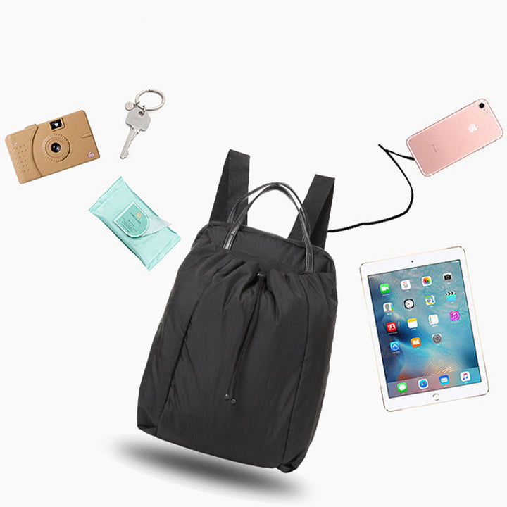 Wasserdichter, funktionaler Laptop-Rucksack, leichter Tagesrucksack mit Handschlaufe