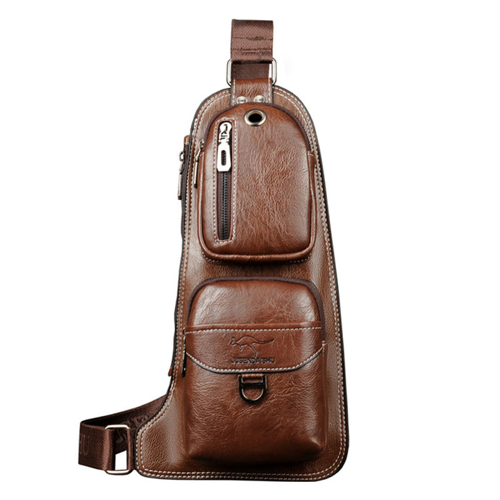 Schultertasche, Rucksack für Herren, Umhängetasche, Brusttasche, Tagesrucksack, Outdoor-Reisen - image 18