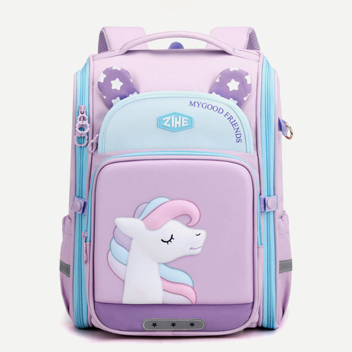 Rucksack für Grundschüler, verschleißfest, mit Ridge-Schutz, Schultasche