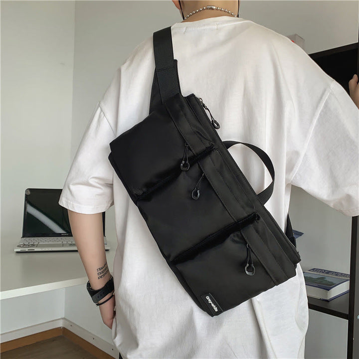 Gürteltasche für Herren, Sport, große Kapazität, Freizeit-Umhängetasche