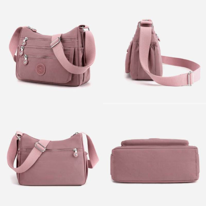Wasserdichte, lässige Umhängetasche mit mehreren Taschen und großem Fassungsvermögen