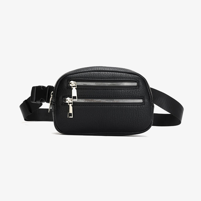 Multifunktionale Sport-Gürteltasche für Herren, einfarbig, Umhängetasche