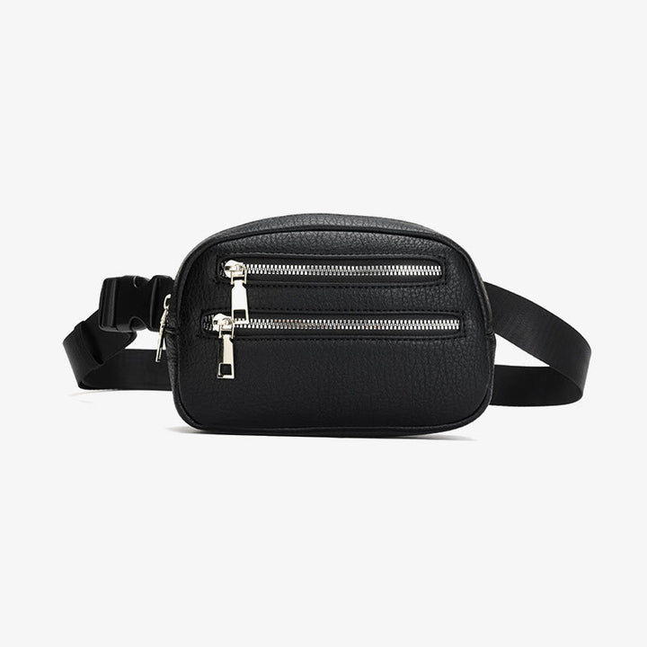 Multifunktionale Sport-Gürteltasche für Herren, einfarbig, Umhängetasche