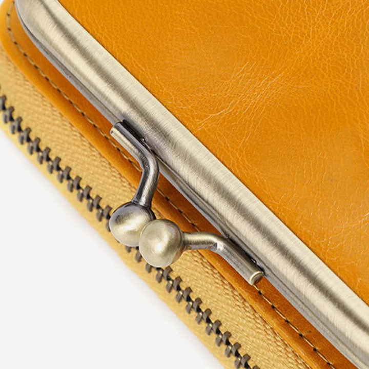 Retro-Kartenetui, Münzgeldbörse, Geldbörse, Mini-Handtasche mit Reißverschluss für Damen - image 16