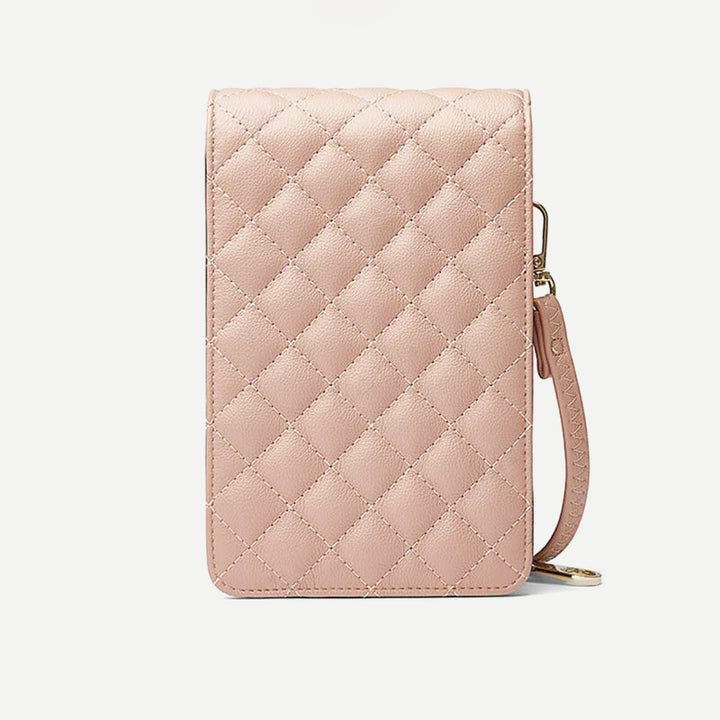 PU Crossbody Handytasche für Damen Schultertasche Geldbörse