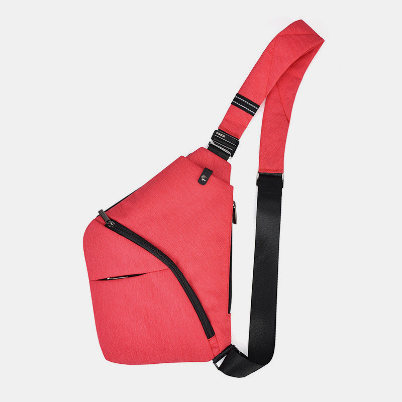Leichte, wasserdichte Sling-Packung, lässige Brusttasche zum Radfahren und Wandern, Umhängetasche